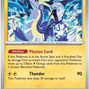 Pitch Black - 028/084 - Miraidon [Holo]